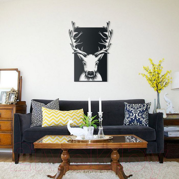 Изображение товара Декор настенный Arthata Олень 40x30-B / 025-1