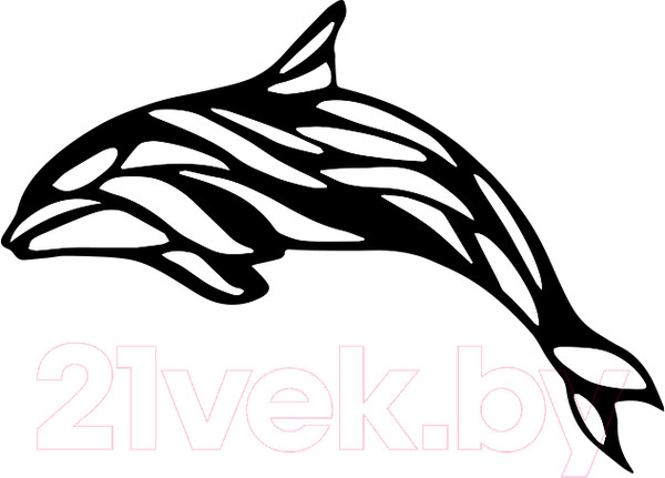 Изображение товара Декор настенный Arthata Дельфин 80x60-B / 007-1