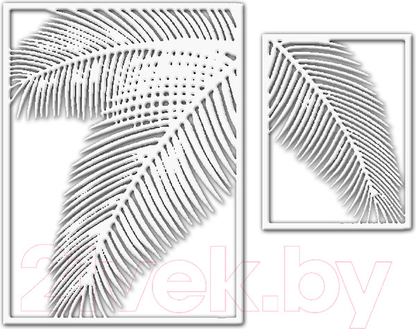 Изображение товара Декор настенный Arthata Папоротник 100x80-V / 027-2
