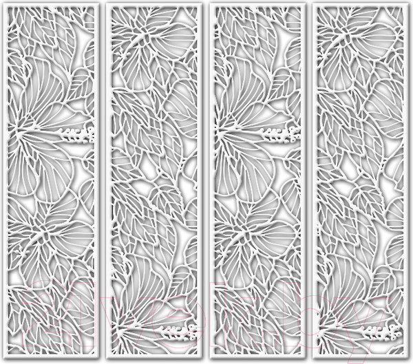 Изображение товара Декор настенный Arthata Цветы 80x90-V / 028-4