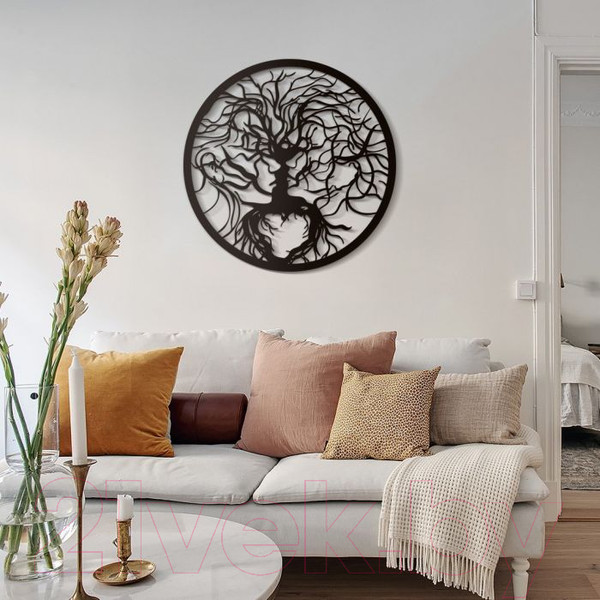 Изображение товара Декор настенный Arthata Дерево жизни 60x60-B / 029-1