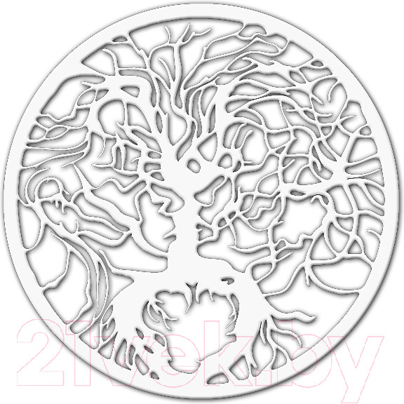 Изображение товара Декор настенный Arthata Дерево жизни 60x60-V / 029-1