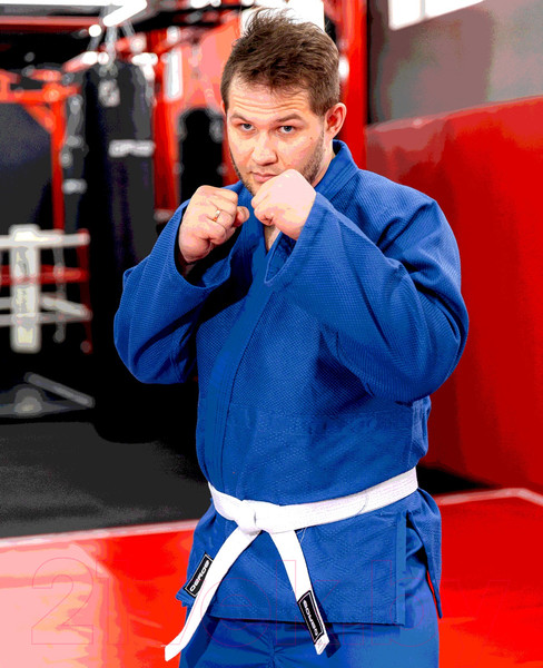 Изображение товара Кимоно для дзюдо BoyBo Синее (р-р 0/130)