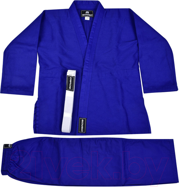 Изображение товара Кимоно для дзюдо BoyBo Синее (р-р 0/130)
