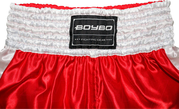 Изображение товара Шорты для бокса BoyBo Для кикбоксинга (XS, красный)