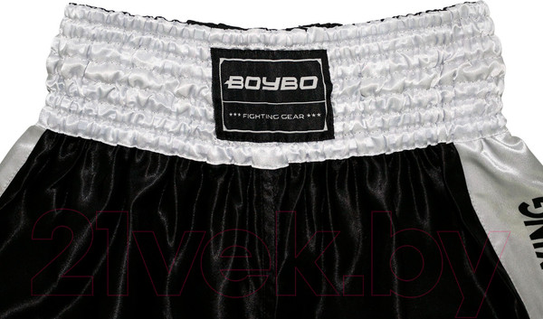 Изображение товара Шорты для бокса BoyBo Для кикбоксинга (M, черный)