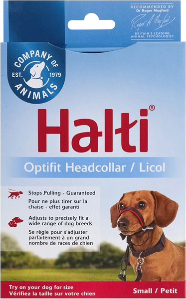 Изображение товара Недоуздок Halti Optifit Headcollar / 24201/COA (S, черный)