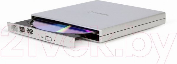 Изображение товара Привод DVD Multi Gembird DVD-USB-02-SV (серебристый)