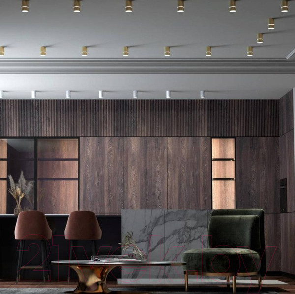 Изображение товара Точечный светильник Novotech Elina 370734 (золото)