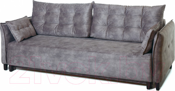 Изображение товара Диван KRONES Цезарь 3 (велюр серый)