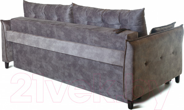 Изображение товара Диван KRONES Цезарь 3 (велюр серый)