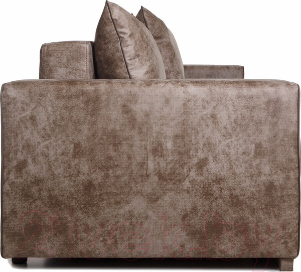 Изображение товара Диван KRONES Цезарь 4 (искуственная замша светло-коричневый/коричневый)