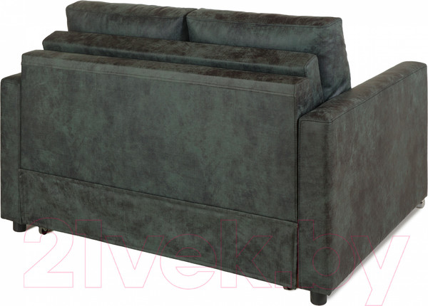Изображение товара Диван KRONES Афродита выкатная 195x120 (искуственная замша серо-зеленый)