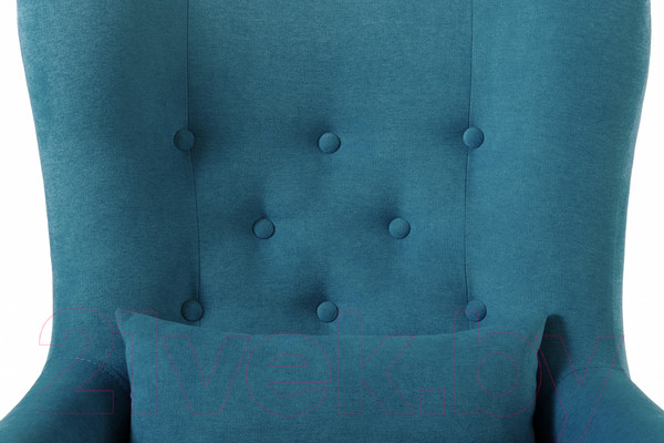 Изображение товара Кресло мягкое KRONES Калипсо (велюр лазурный)