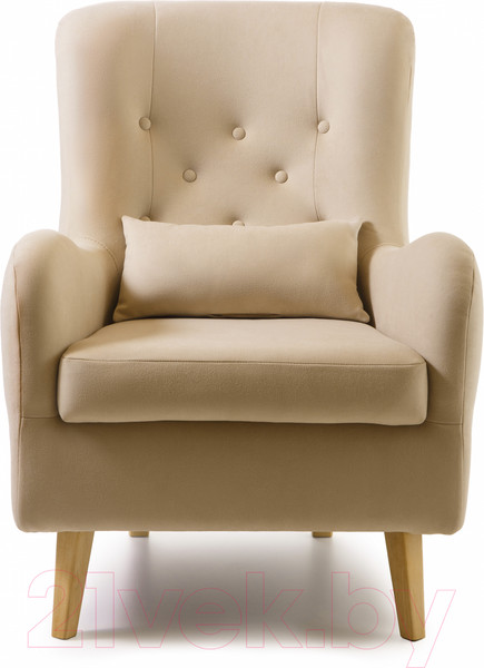 Изображение товара Кресло мягкое KRONES Калипсо (велюр бежевый)
