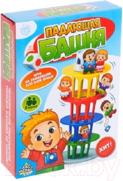 Изображение товара Настольная игра Лас Играс Падающая башня / 3584810