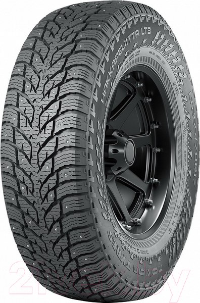 Изображение товара Зимняя легкогрузовая шина Nokian Tyres Hakkapeliitta LT3 265/70R17 121/118Q (шипы)