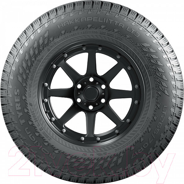 Изображение товара Зимняя легкогрузовая шина Nokian Tyres Hakkapeliitta LT3 265/70R17 121/118Q (шипы)