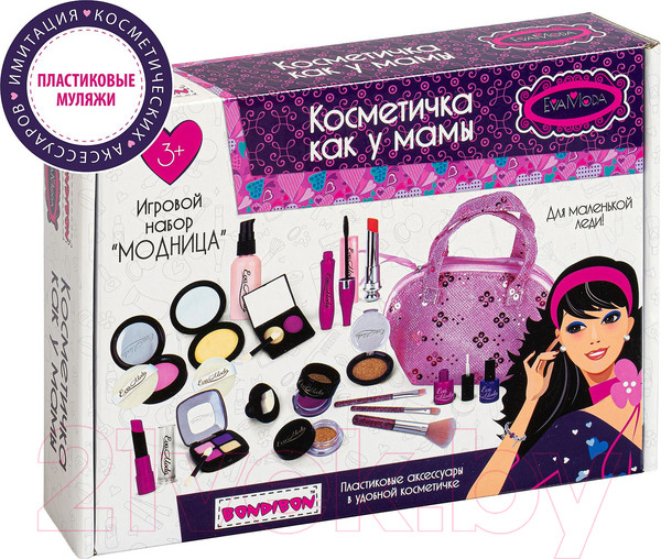 Изображение товара Набор аксессуаров для девочек Bondibon Eva Moda Модница / ВВ5065