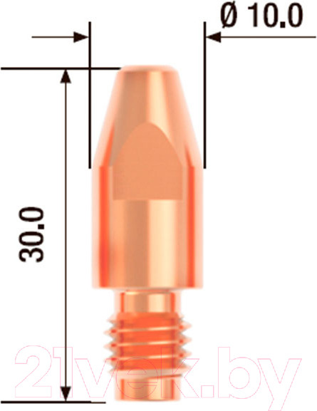 Изображение товара Горелка сварочная Fubag FB 500 / 38453 (4м)