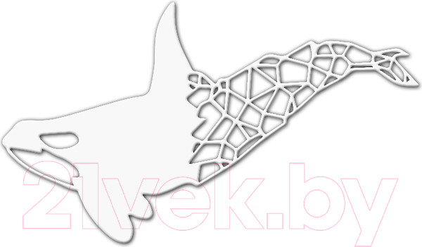 Изображение товара Декор настенный Arthata Кит убийца 60x95-V / 032-1