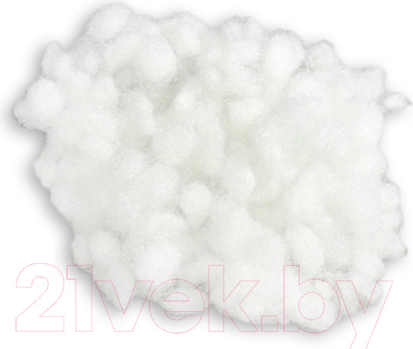 Изображение товара Наполнитель для домашнего текстиля Файбертек Синтетическое чесаное ФБ4 (0.5кг, шарики)