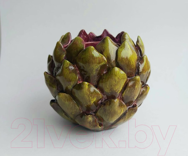 Изображение товара Подсвечник Нашы майстры Артишок / 1161 (декорированный)