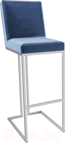 Изображение товара Стул барный Hype Mebel Морган (белый/синий)