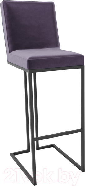 Изображение товара Стул барный Hype Mebel Морган (черный/фиолетовый)