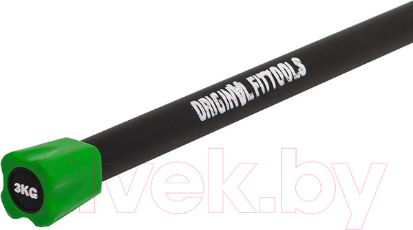 Изображение товара Бодибар Original FitTools FT-BDB-3 (3кг, светло-зеленый)
