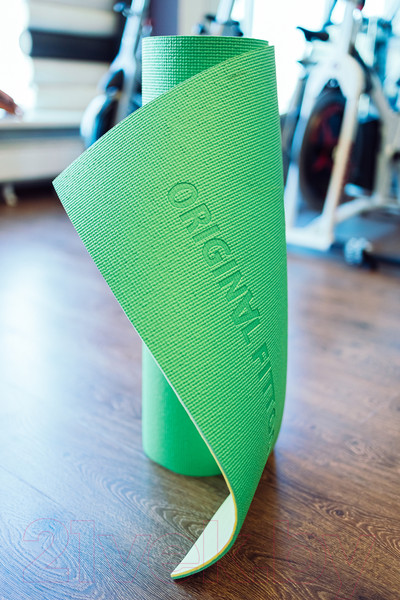 Изображение товара Коврик для йоги и фитнеса Original FitTools FT-YGM06S-BANANALIME