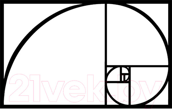 Изображение товара Декор настенный Arthata Золотое сечение 60x30-B / 005-1