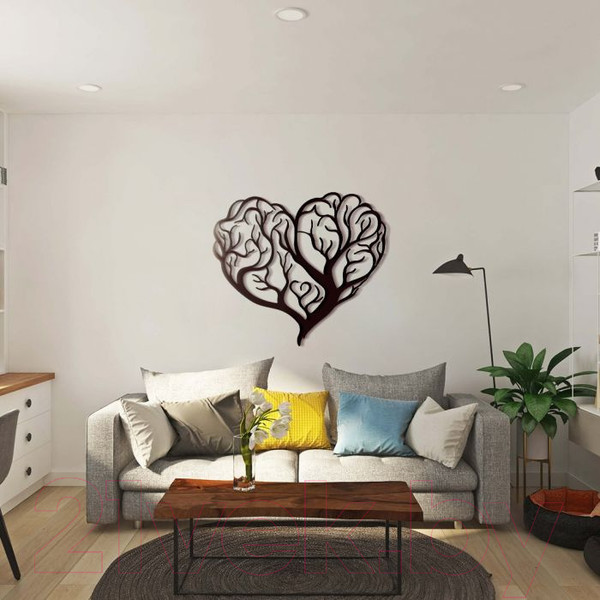 Изображение товара Декор настенный Arthata Сердце 35x45-B / 030-1