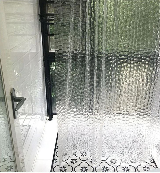 Изображение товара Шторка-занавеска для ванны MONAMI BM06-180x200 W