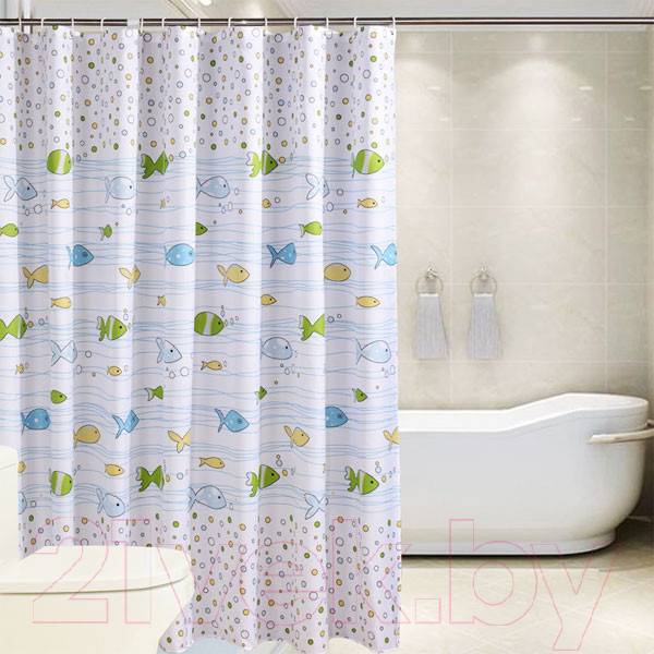 Изображение товара Шторка-занавеска для ванны MONAMI BME800-180x200