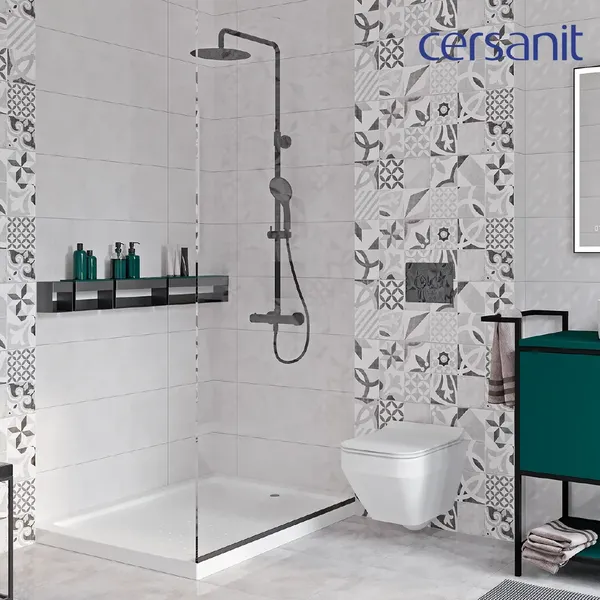 Изображение товара Душевая система со смесителем Cersanit Brasko Black 63112/64527