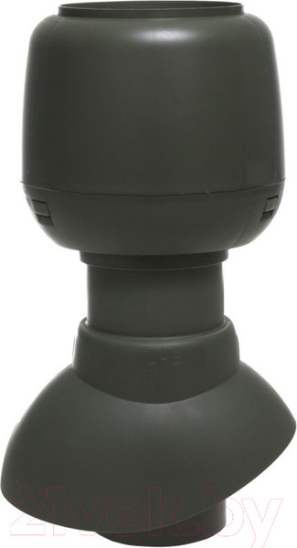 Изображение товара Выход вентиляционный на крышу Vilpe С колпаком 110/200 / 741316 (зеленый)