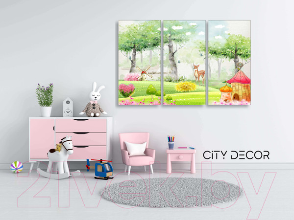 Изображение товара Картина модульная Citydecor 7.16 (115x75)