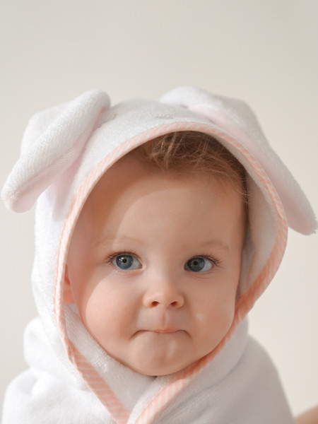 Изображение товара Полотенце с капюшоном Perina Лапушка / ПД-05.1.95 (розовый)