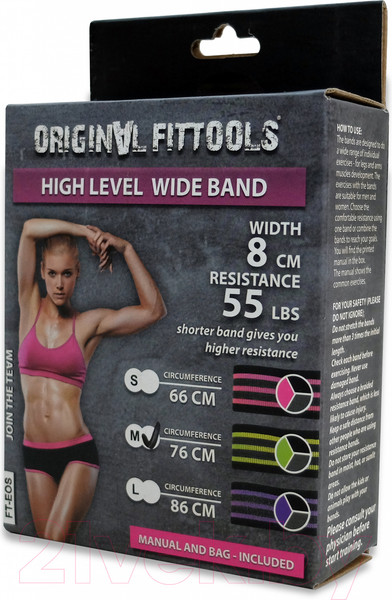 Изображение товара Эспандер Original FitTools FT-EOS-M