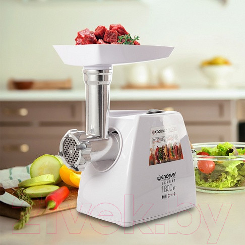 Изображение товара Мясорубка электрическая Endever Sigma-57 (белый)