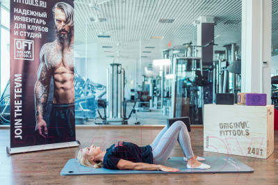 Изображение товара Блок для йоги Original FitTools FT-BLACK-BLOCK