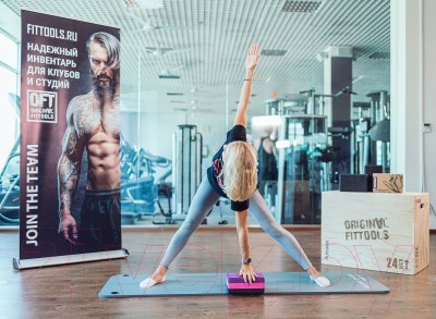 Изображение товара Блок для йоги Original FitTools FT-3DBLOCK