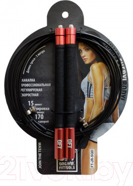 Изображение товара Скакалка Original FitTools FT-JR-SQD