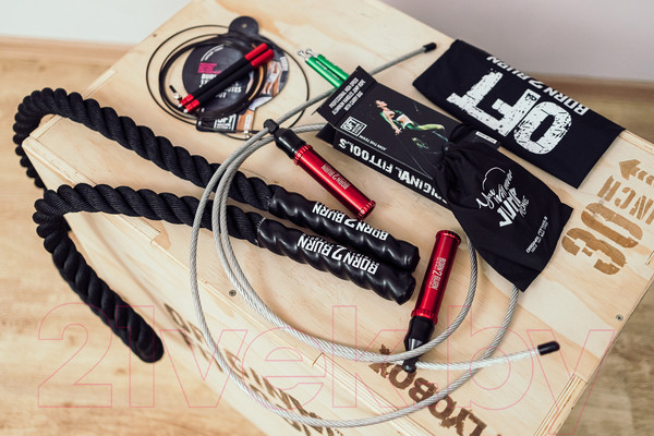 Изображение товара Скакалка Original FitTools Born2burn / FT-(S)KILLER-ROPE