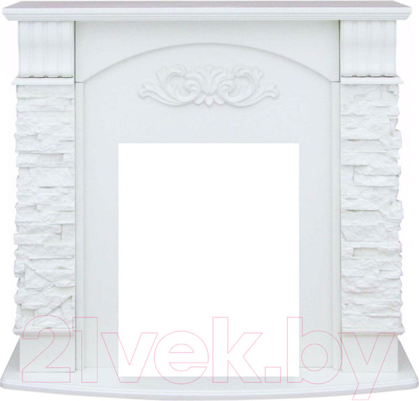 Изображение товара Портал для камина Смолком Alioth New STD-ASP (бьянко белый)