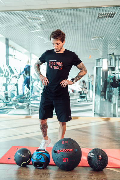 Изображение товара Медицинбол Original FitTools Wall Ball Deluxe FT-DWB-6