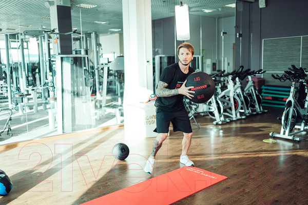 Изображение товара Медицинбол Original FitTools Wall Ball Deluxe FT-DWB-6