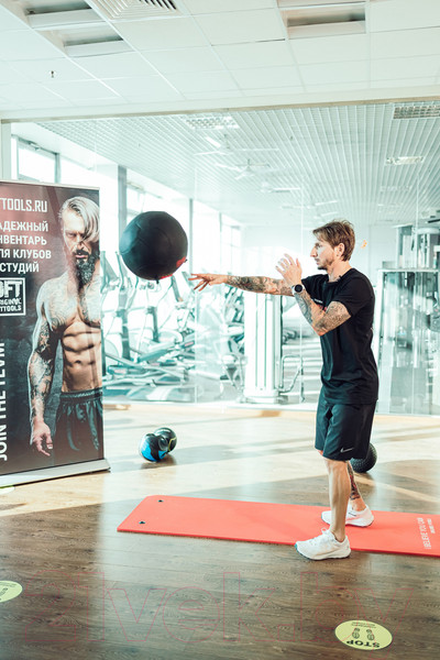 Изображение товара Медицинбол Original FitTools Wall Ball Deluxe FT-DWB-6