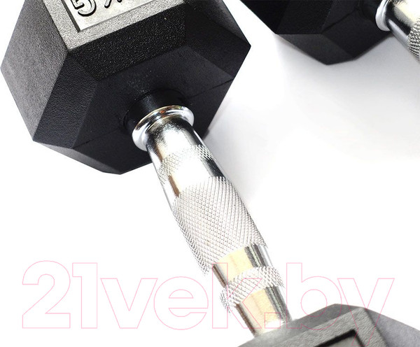 Изображение товара Гантель Original FitTools FT-HEX-27.5